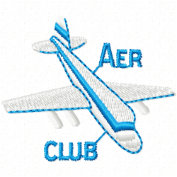 Airplanes Embroidery Design 10